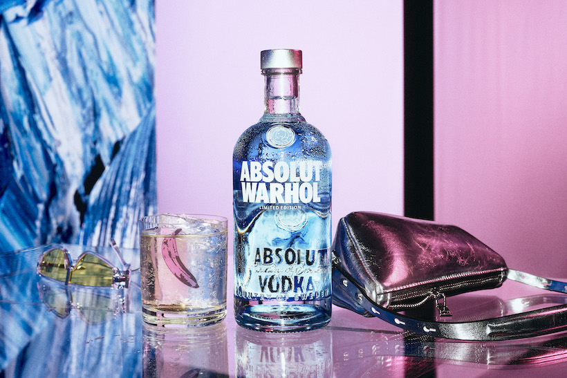 Absolut vodka bottle