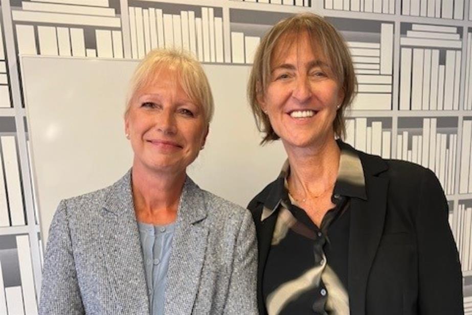 From left to right: Emma Holden (left), acting managing director at Pamco, and Caroline Baxter, chief operating officer at Barb