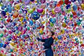 Calm raises awareness of youth suicide with 6,929 birthday balloons