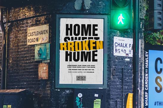 End Youth Homelessness "Home sweet home" by Truant London and Jack