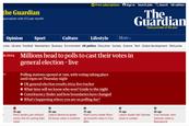 Guardian welcomes BT election sponsorship as 'most advertisers nowhere to be seen'