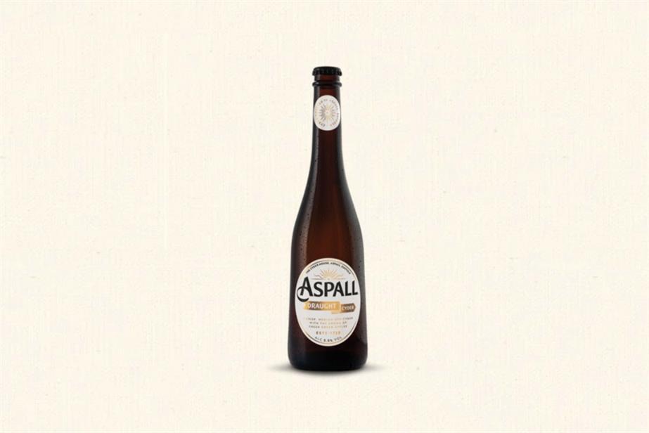 Bottle of Aspall Cyder