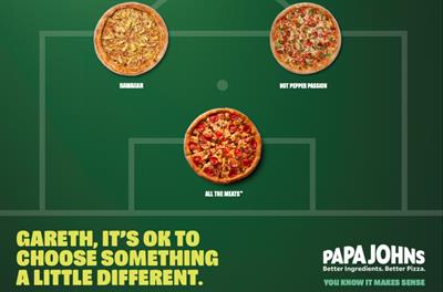 Papa Johns picks agency for media and creative duties