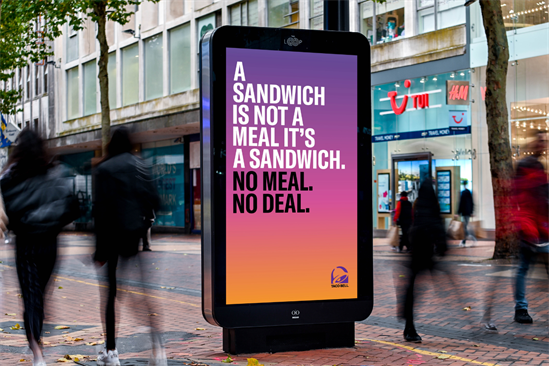 Taco Bell "The meal deal tacover" by Publicis London