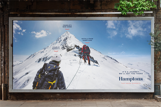 Hamptons “It's a journey, we'll get you there” by Atomic London